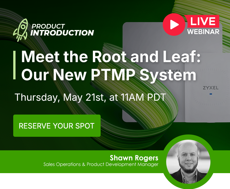 Meet the Root and Leaf - Our new PTMP System Meet the Root and Leaf - Our new PTMP System